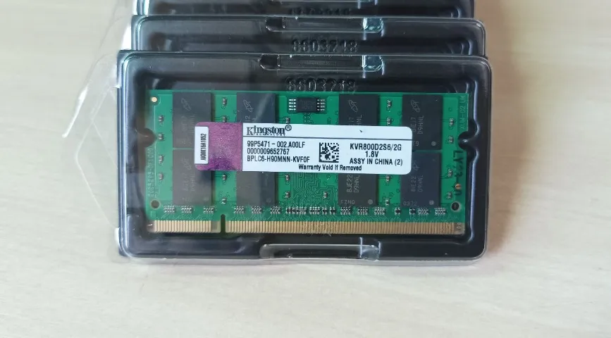 Memoria Ram Notebook DDR2 2GB Kingston Nova