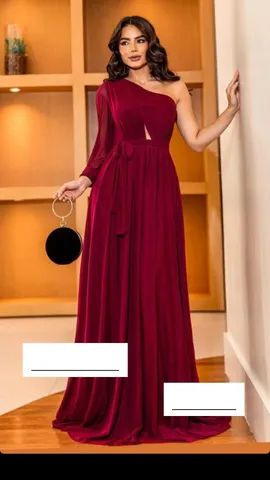 Olx hot sale vestido marsala