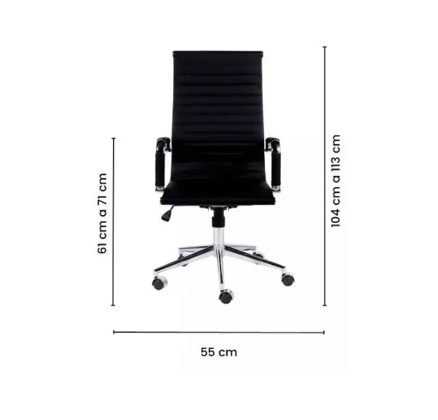 Cadeira Presidente Charles Eames - Esteirinha - Foto 4