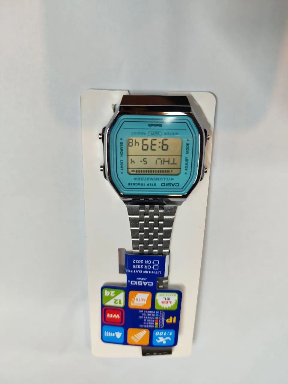 Relógio Digital Casio Vintage - Novo