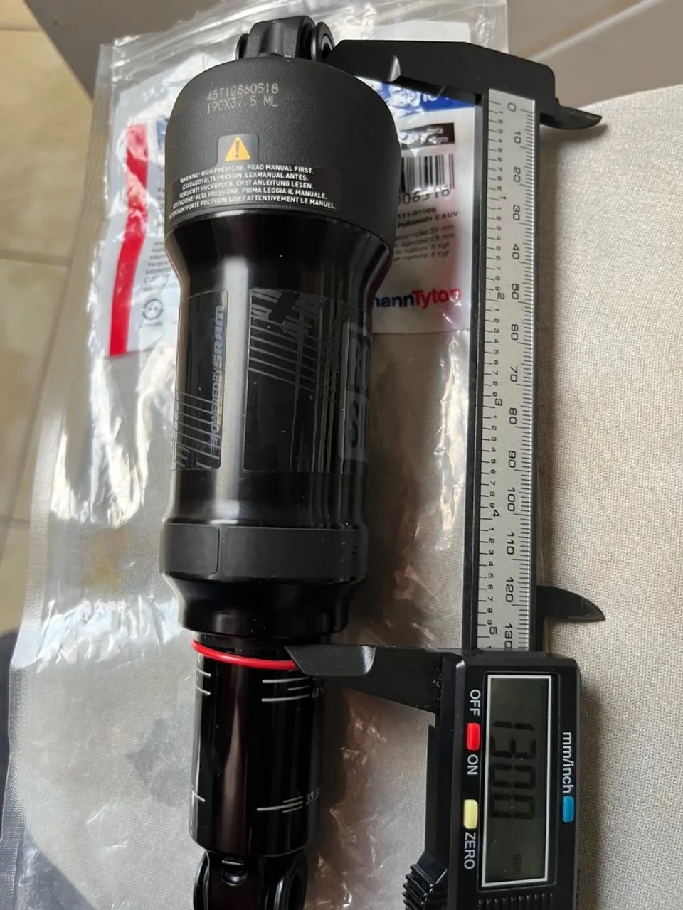RockShox Deluxe Select RL 190x37,5 sem trava - Foto 5