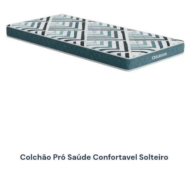 Colchão Ortobom Pro Saúde Confortável Solteiro Pouco Uso