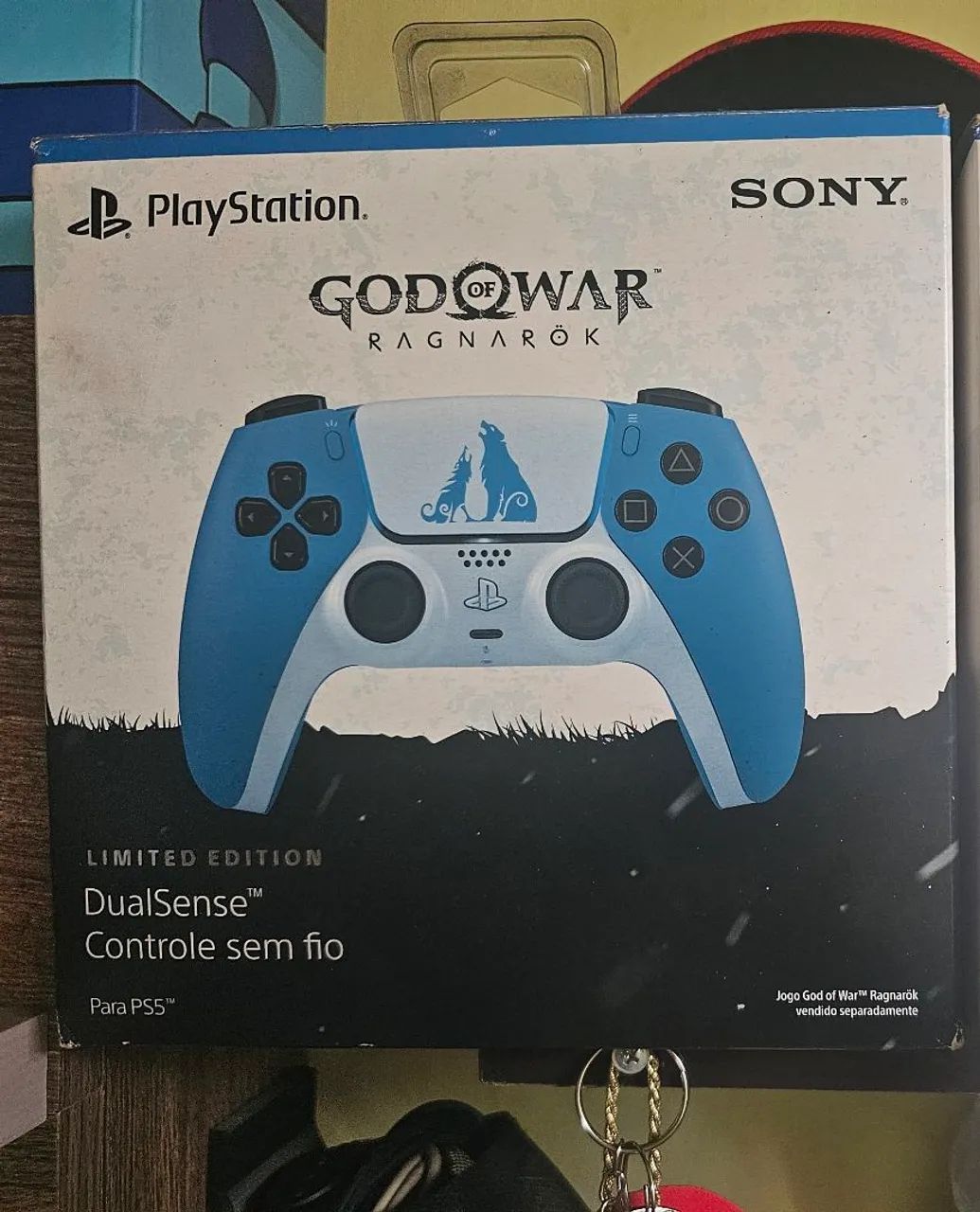 Controle DualSense God of War Ragnarök - Edição Limitada
