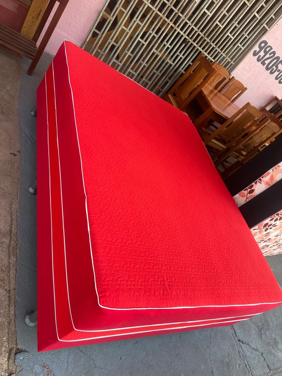 Cama casal espuma nova 