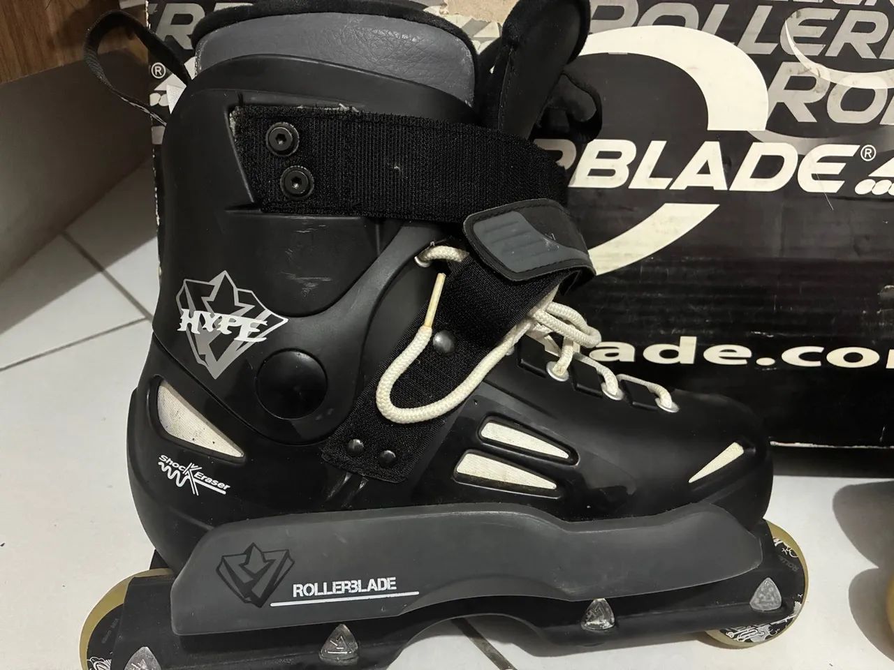 Patins Inline Rollerblade Usado - excelente Estado + Caixa Original  - Foto 5