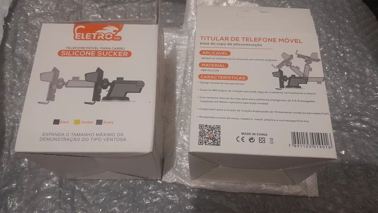 Suporte para Celular Veicular - Silicone Universal - Foto 2