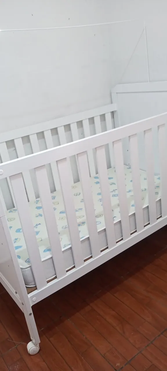 Berço Infantil Branco