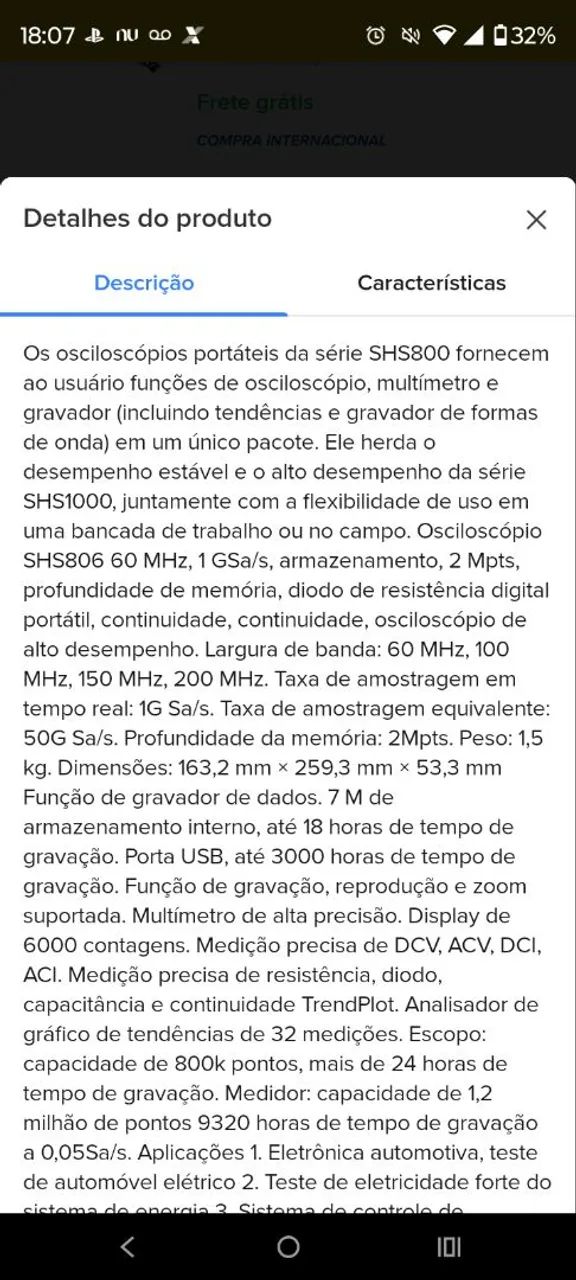 Osciloscópio  - Foto 2