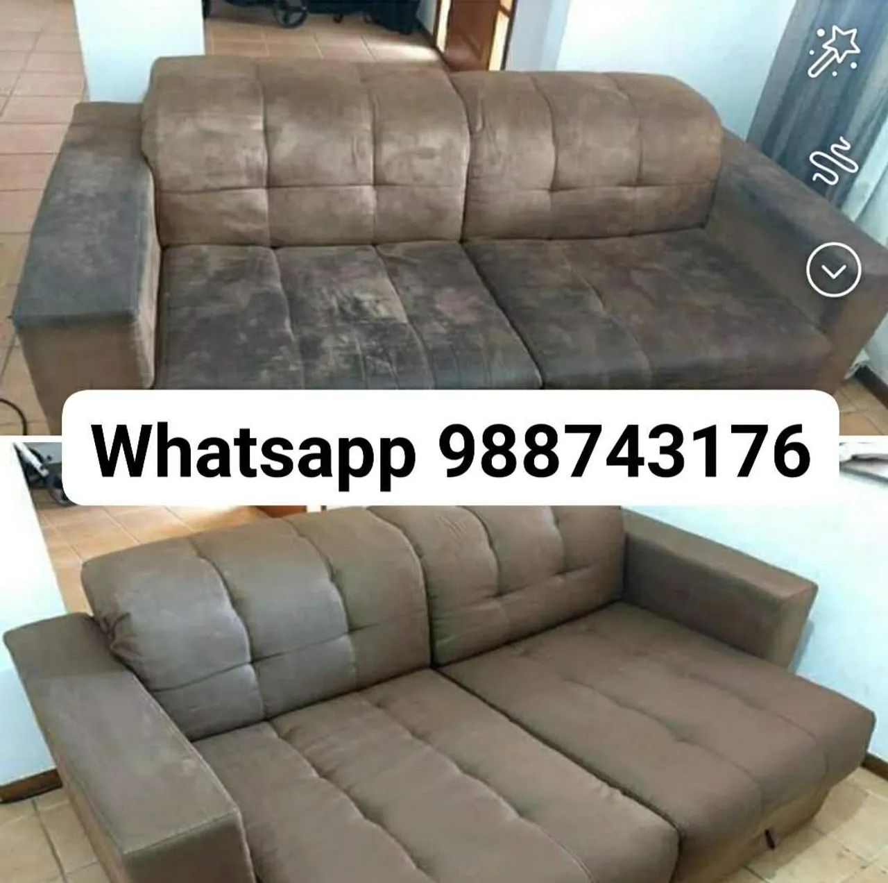 Limpeza de sofá, limpeza de sofá ?
