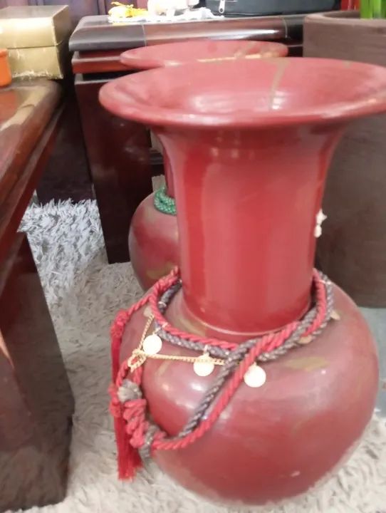 Par de Vasos Decorativos grandes - Foto 2