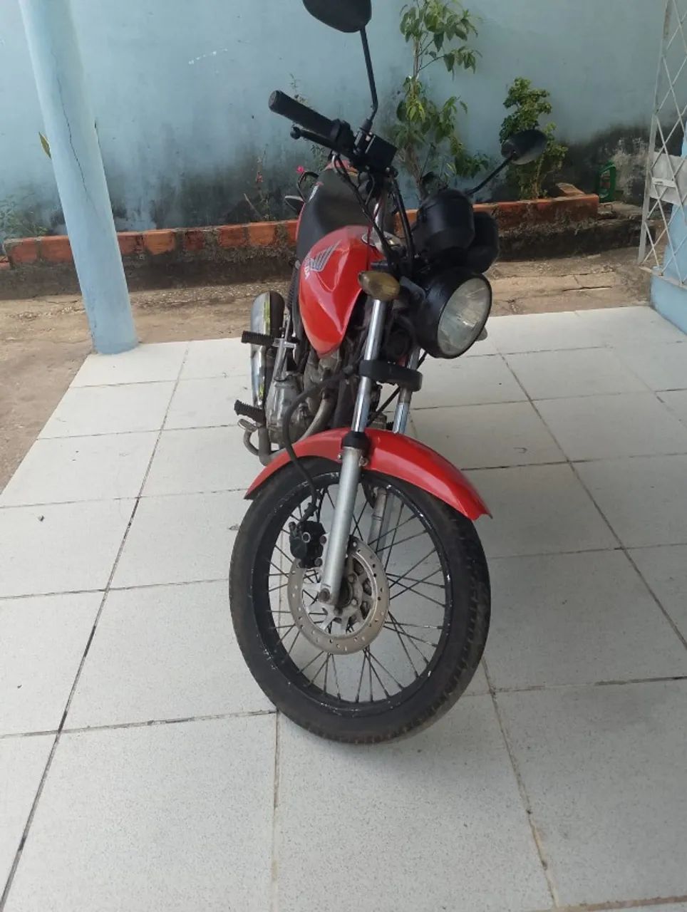 cg titan 125 esd partida e pedal em dias  - Foto 6