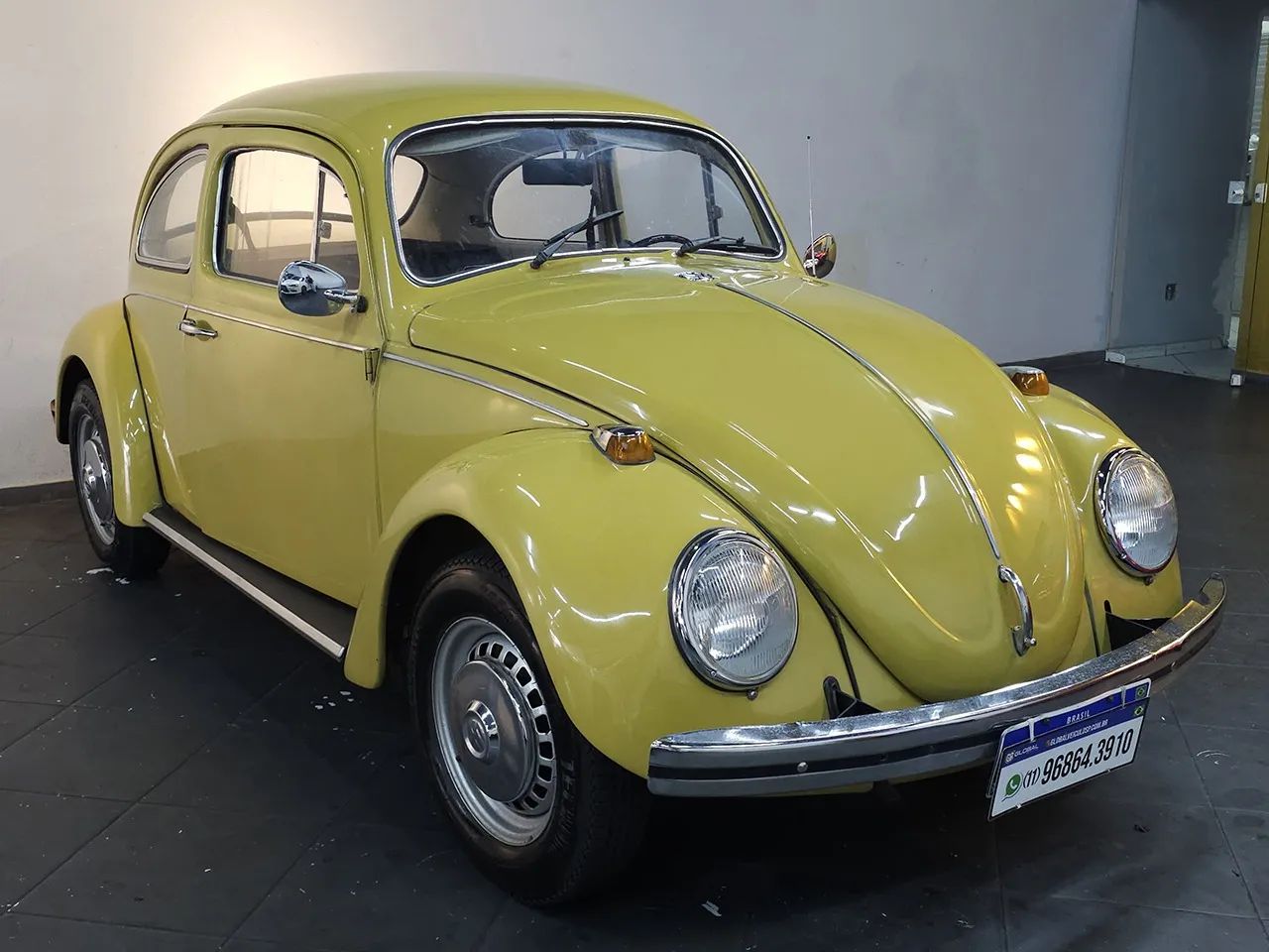 Volkswagen Fusca Fusca 1500 Placa Preta, Raridade