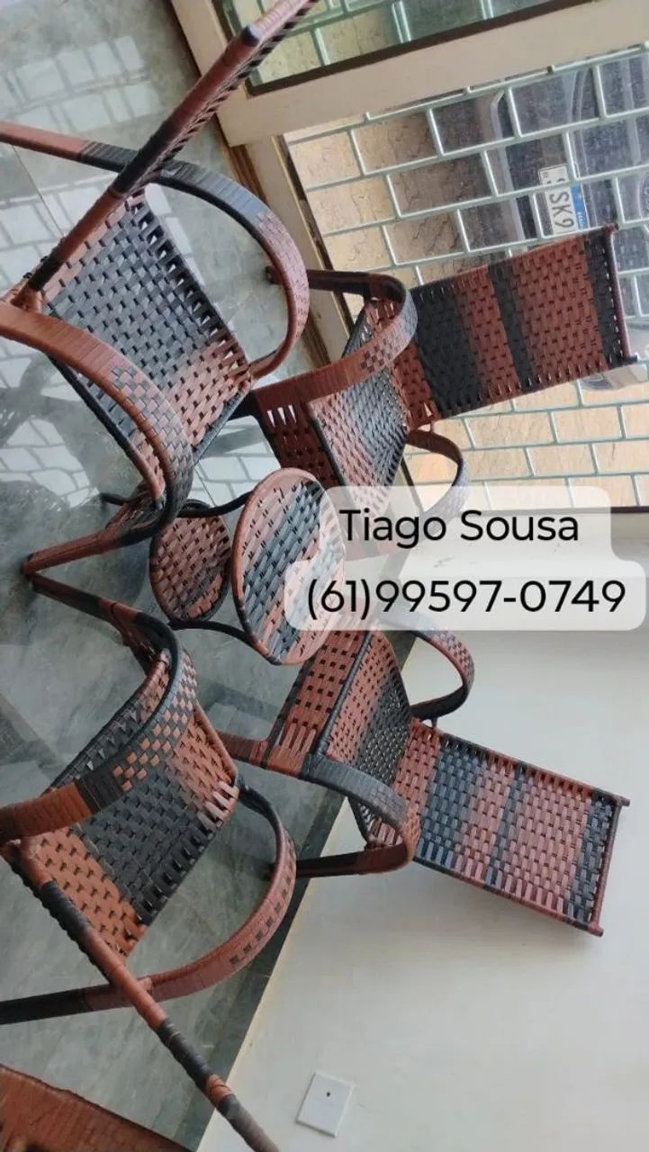 Conjunto Mesa e Cadeiras para Área Externa - Foto 4