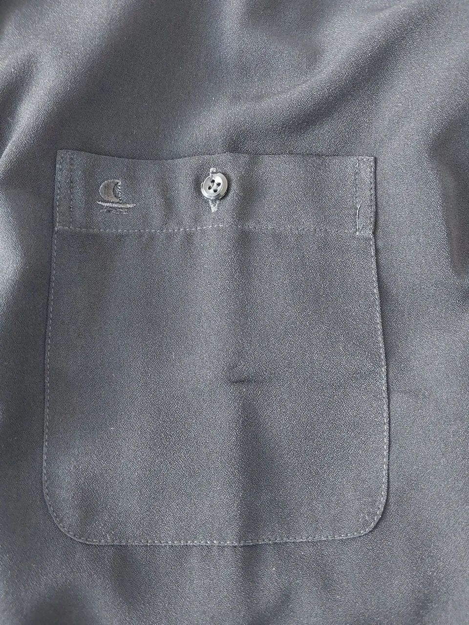 Camisa Social Masculina Preta - Foto 2