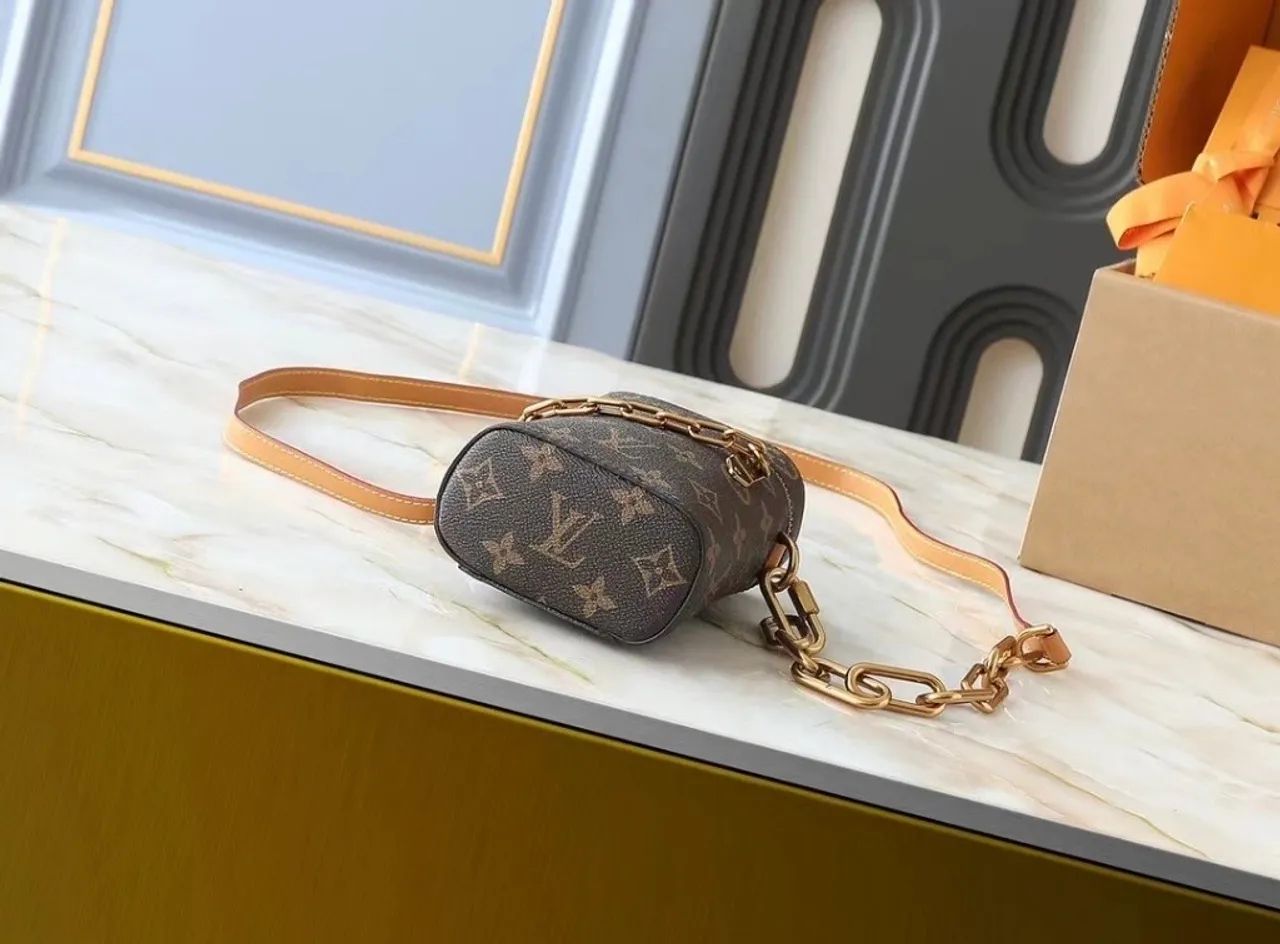 Bolsa Louis Vuitton Phone Box - Monogram Legacy Brown - Foto 3