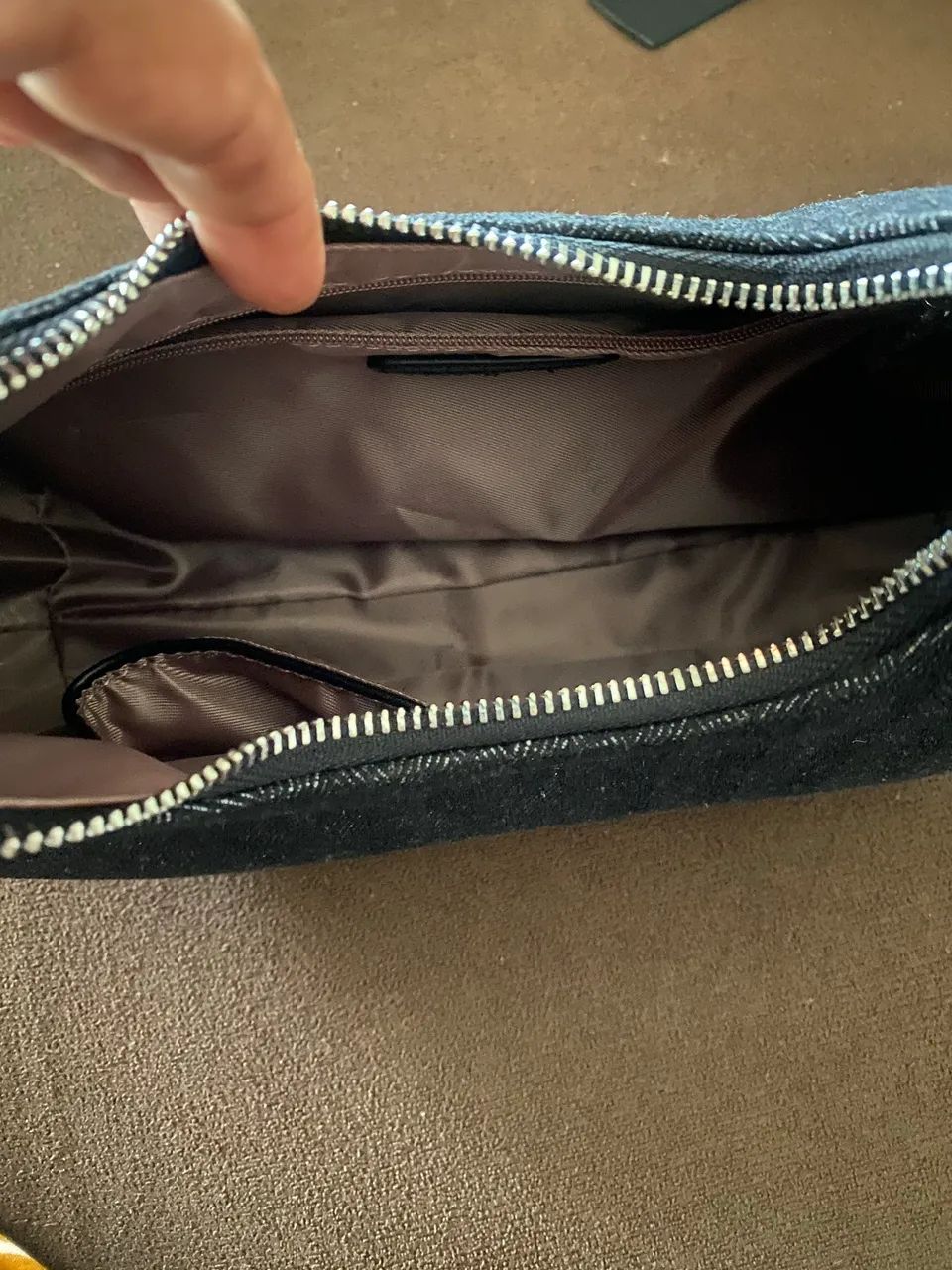 Bolsa de Ombro V&V Efinder Jeans nova  - Foto 3