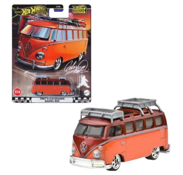 Hot Wheels Premium Boulevard 1967 Volkswagen Samba Bus