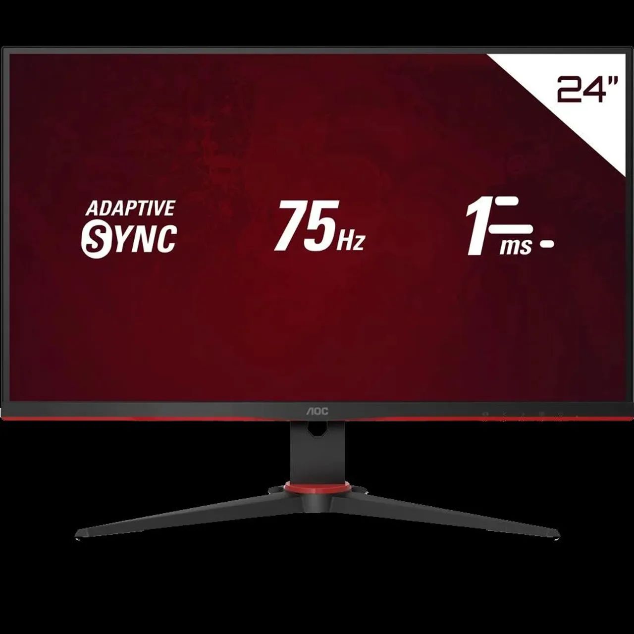 Monitor AOC 24G2HE5 - 24? Full HD ? IPS ? 75Hz ? 1ms ? HDMI/VGA