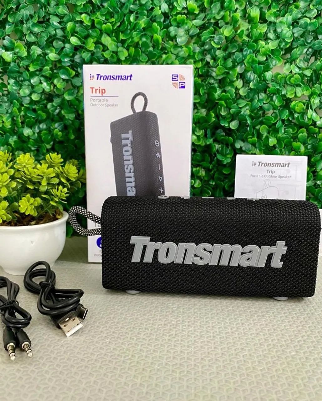 Caixa de Som Bluetooth Tronsmart Trip IPX7 Lacrado