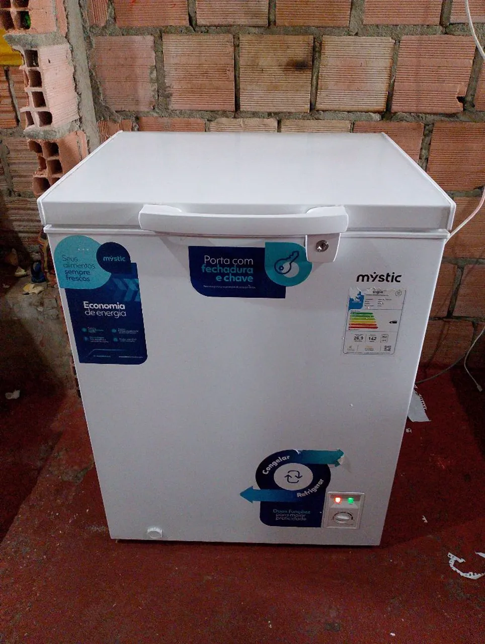 Freezer Horizontal Mystic 142 Litros