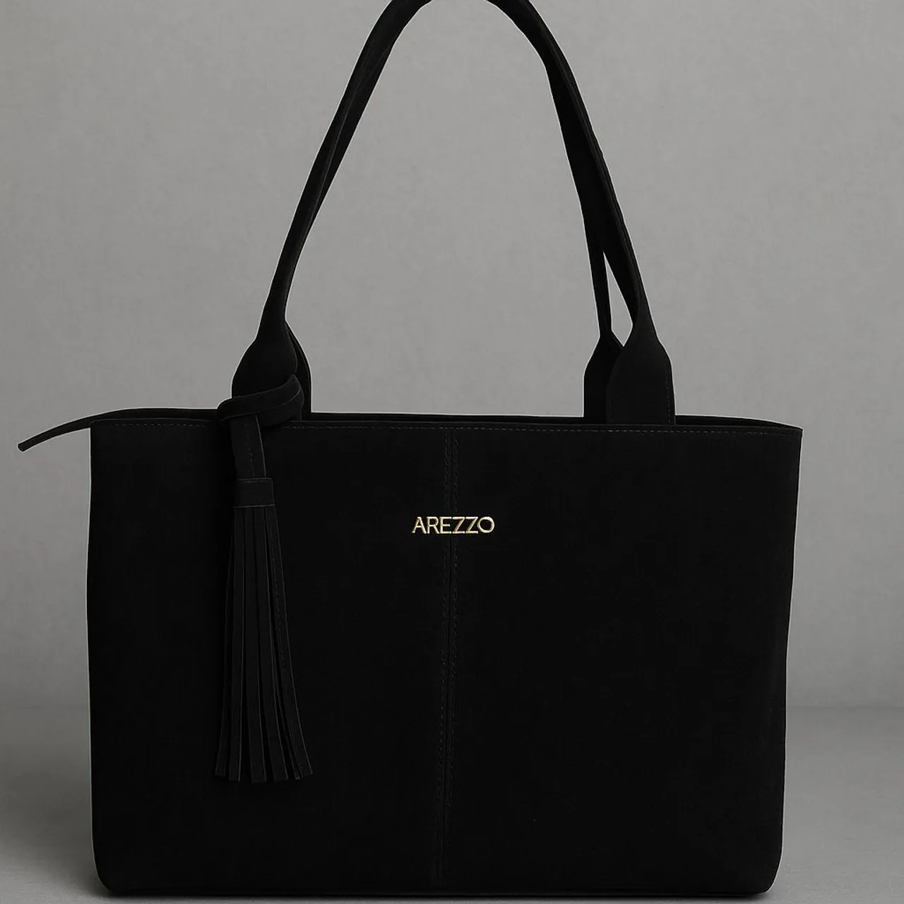 Bolsa Arezzo Preta de Camurça sintético atacado ou varejo ?