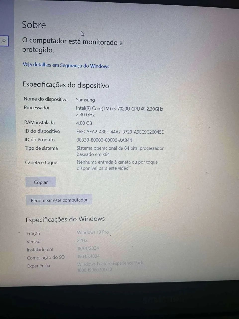 Notebook Samsung essentials  - Foto 3