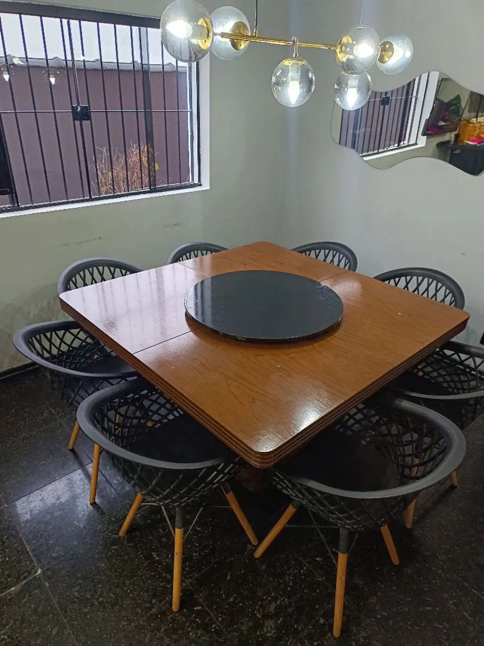 Mesa de jantar 8 lugares