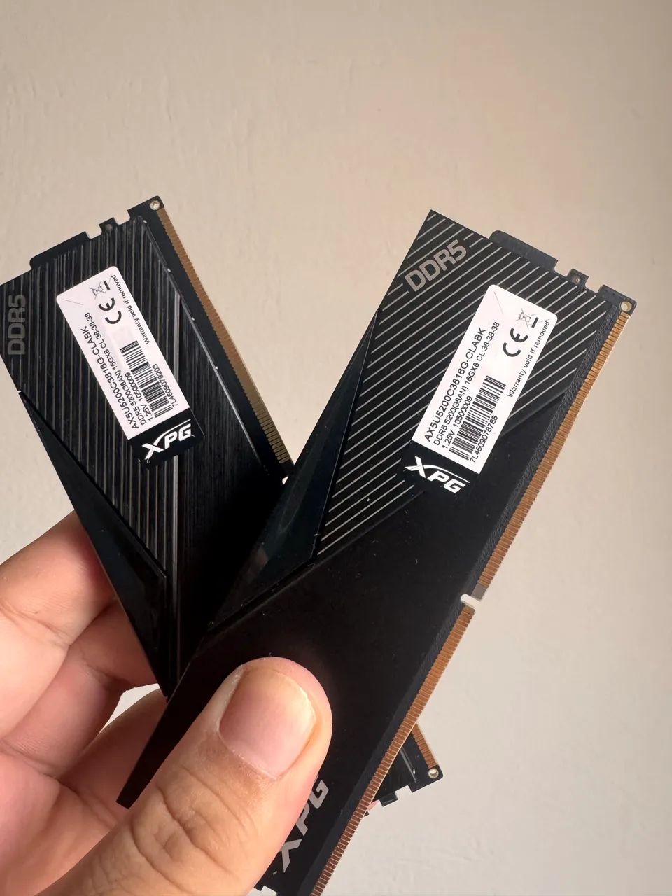 MEMÓRIA RAM XPG 2X16 5200MHZ 64264609739266121