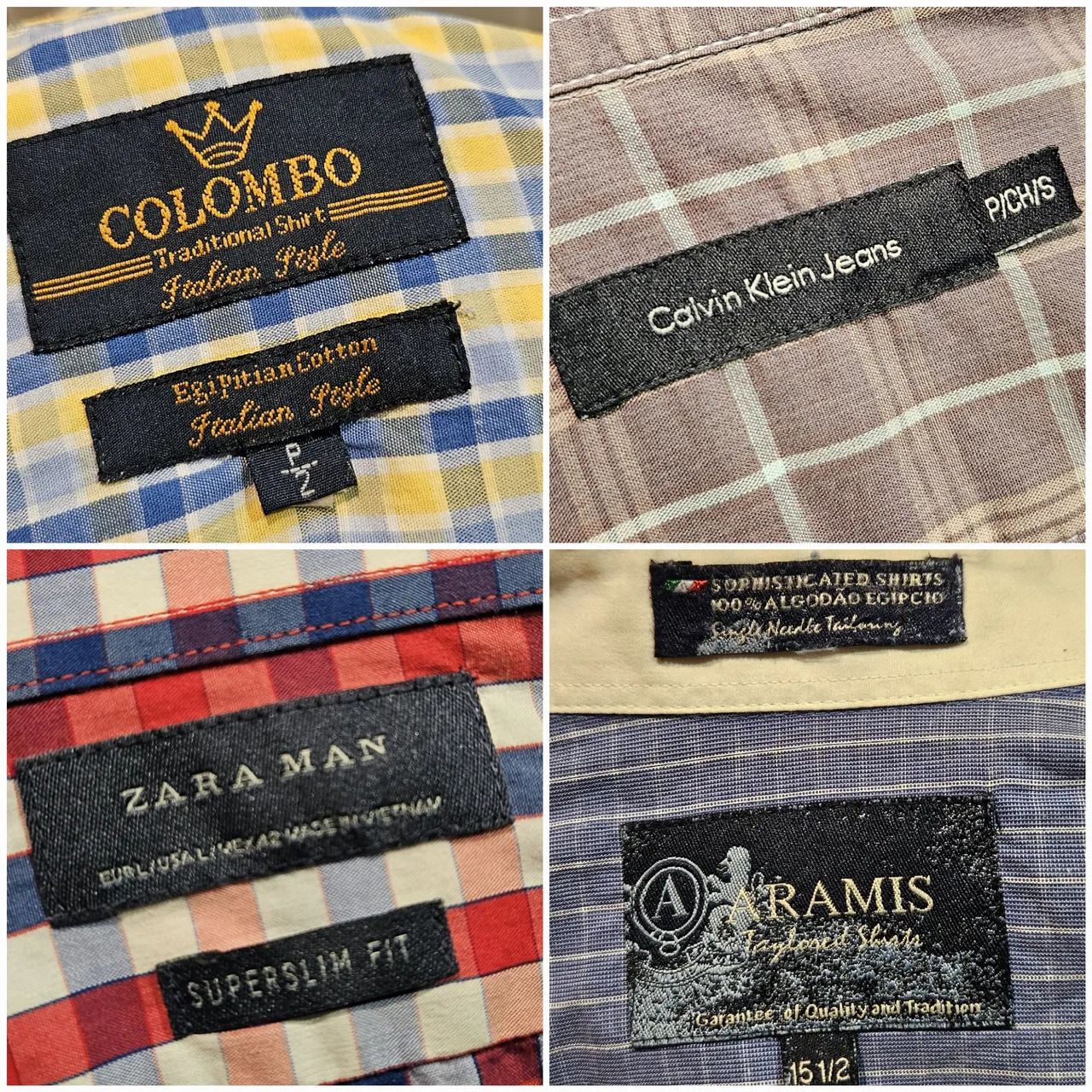 Camisas Xadrez Marcas Famosas  - Foto 5