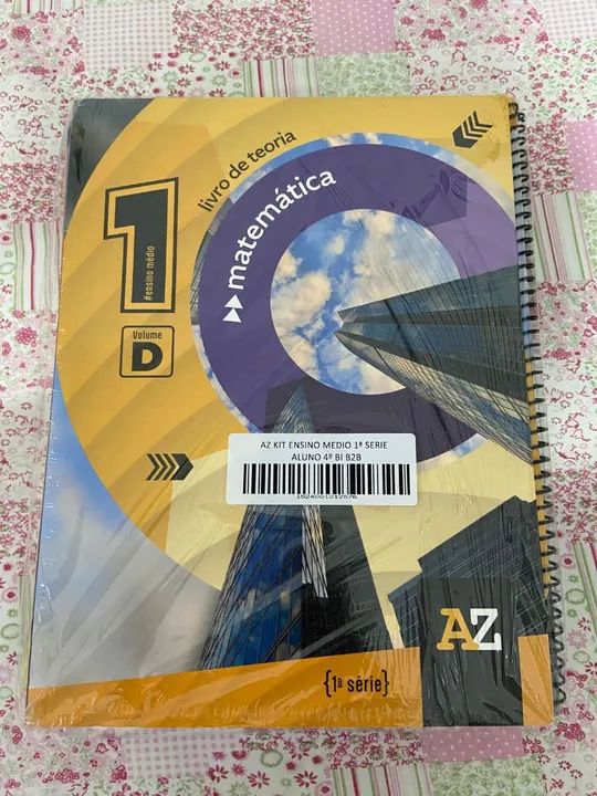 Livros e Cadernos Didáticos 1º Ano - AZ Editora - 1ª Série - Foto 4