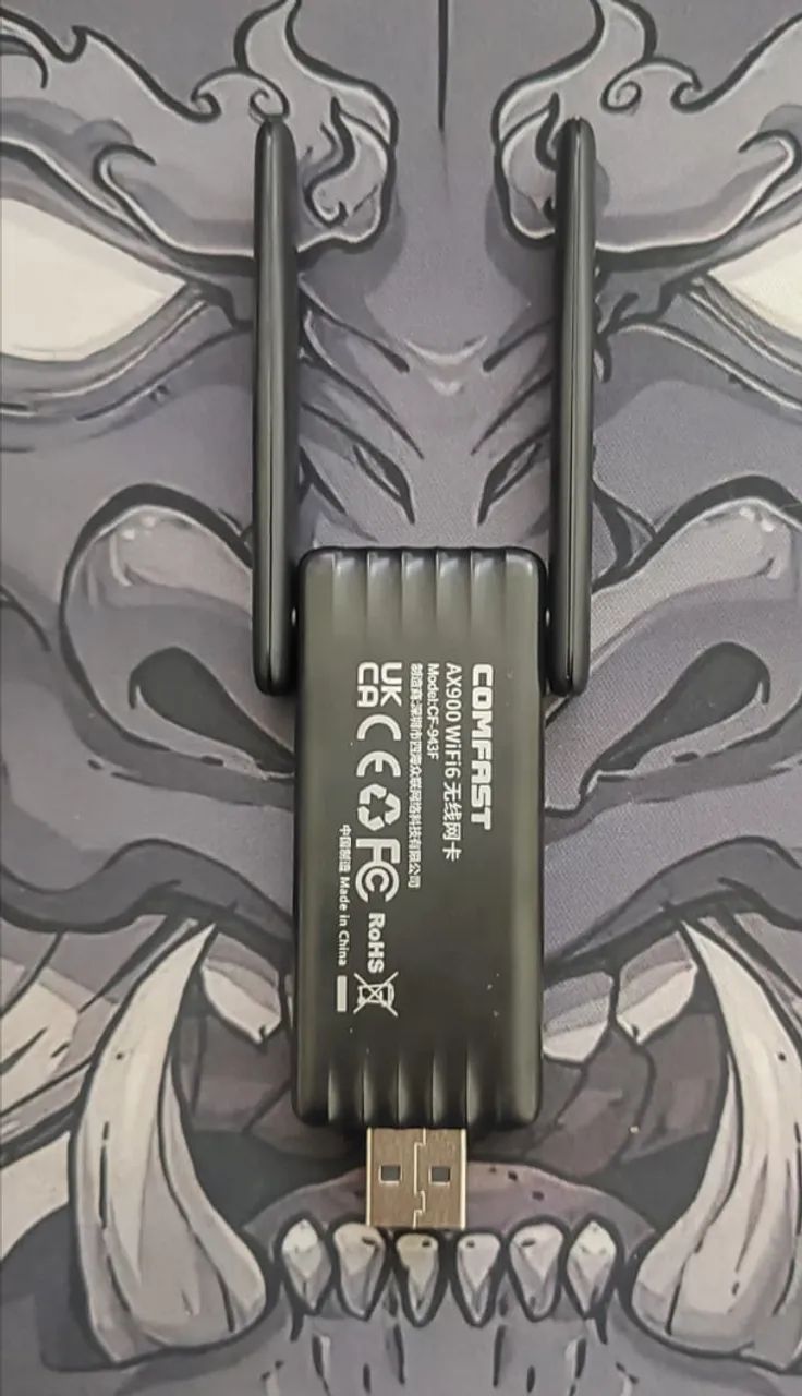 Adaptador Wifi 6 Comfast 900Mbps + Bluetooth 5.3 - NOVO - Foto 4