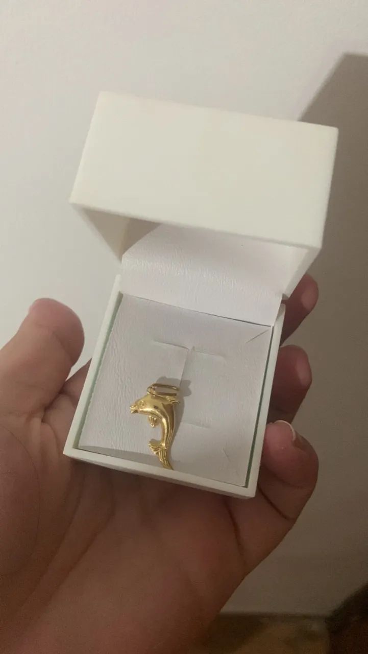 Pingente Ouro 18K  1,4g - Foto 4