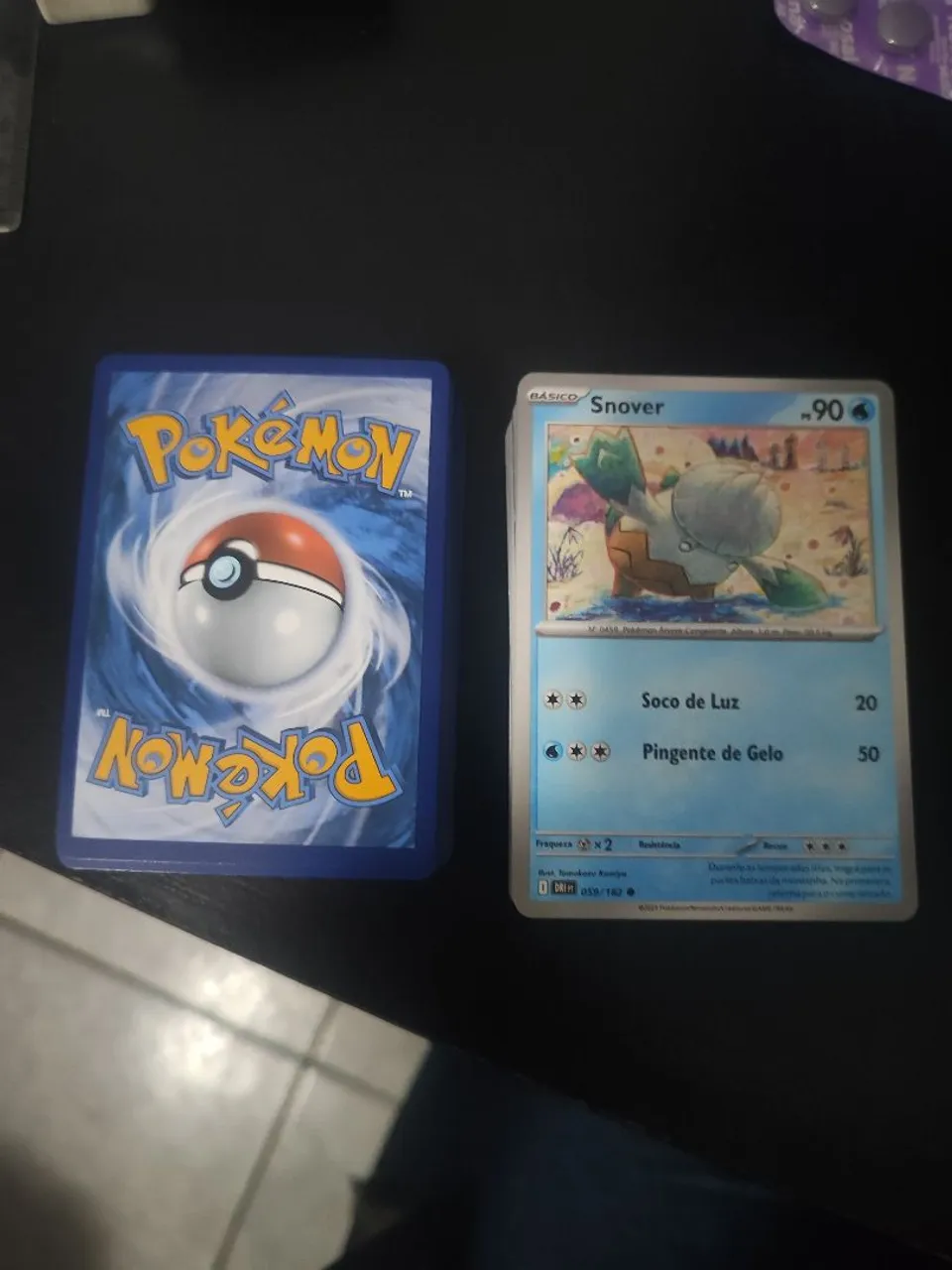 Carta Pokémon Bulk sem repetir - 50 cartas