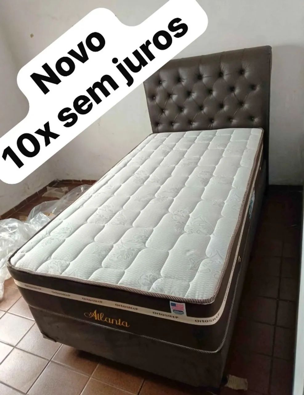 Cama box solteiro hoje