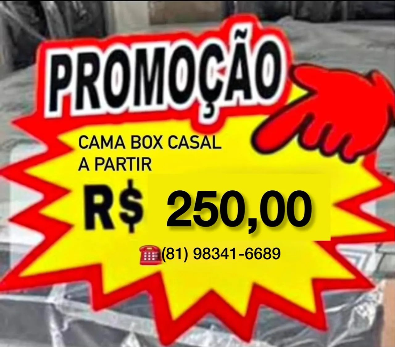 Cama Box Casal de FÁBRICA - Promoção Imperdível COM ENTREGA IMEDIATA 