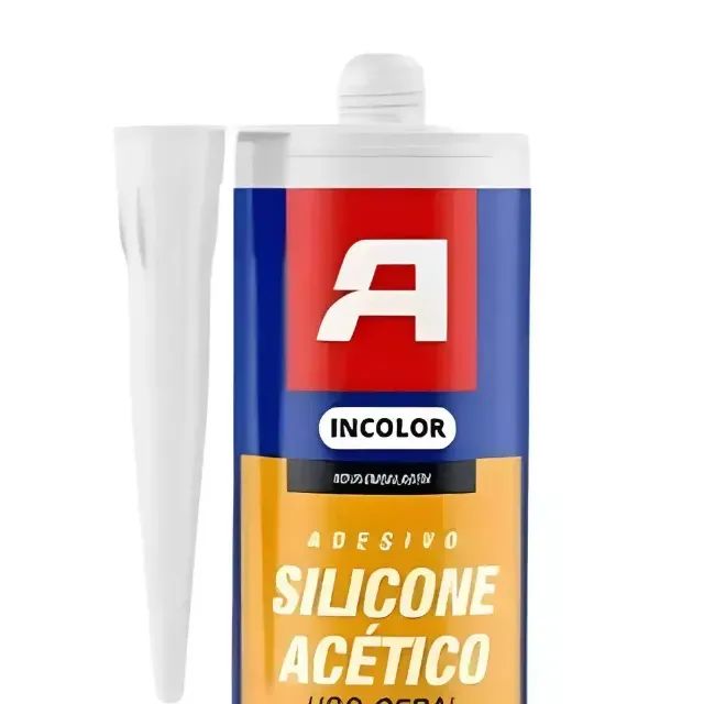Silicone Acético Incolor Uso Geral 240g Autofix - Foto 2