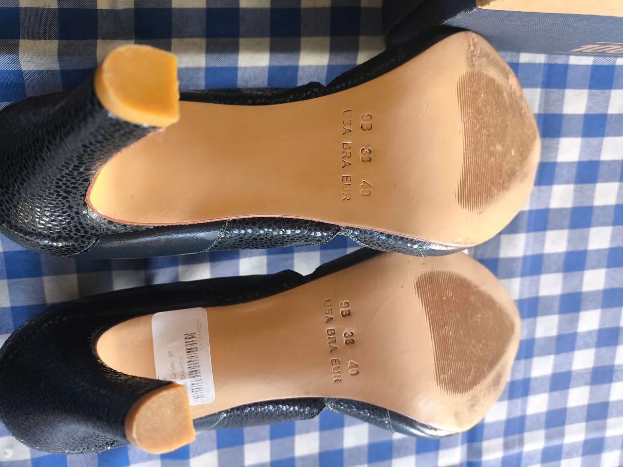 Salto Alto Azul marinho - Priscilla Whitaker - Foto 4