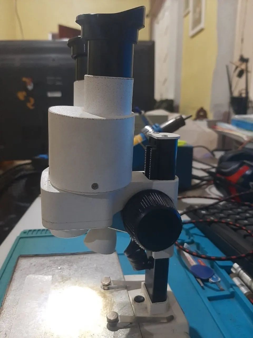 Vendo microscópio para manutenção de celulares - Foto 2