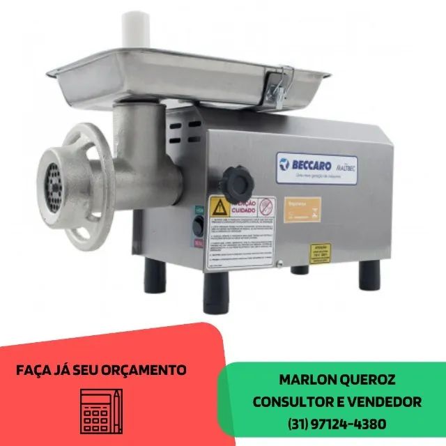 Moedor de Carne Boca 08 Bivolt Beccaro