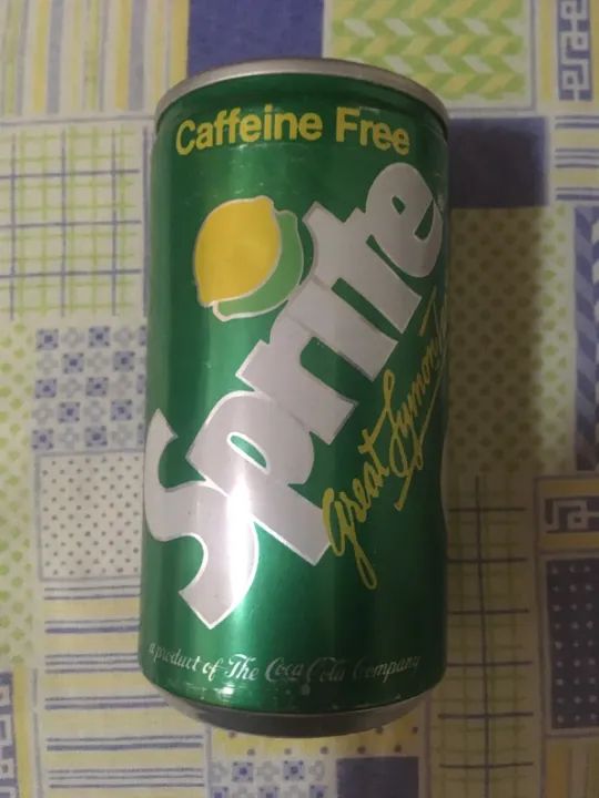 Lata Sprite Importada Free Caffeine 