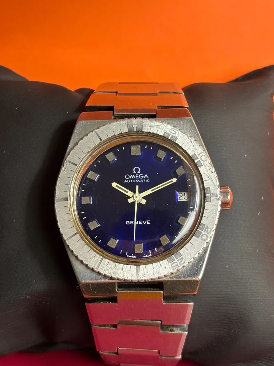 Relogio Omega Geneve diver Acessórios Jardim Monumento