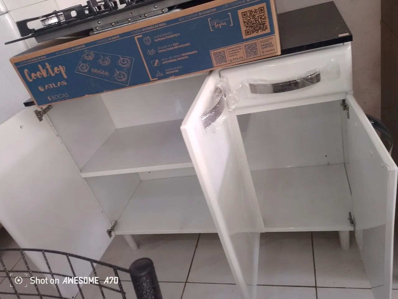 Balcão em aço telasul entrega e montagem grátis  - Foto 2