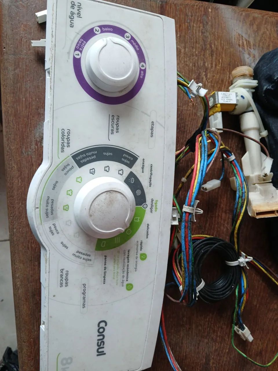 Placa de lavadora consul 8kg