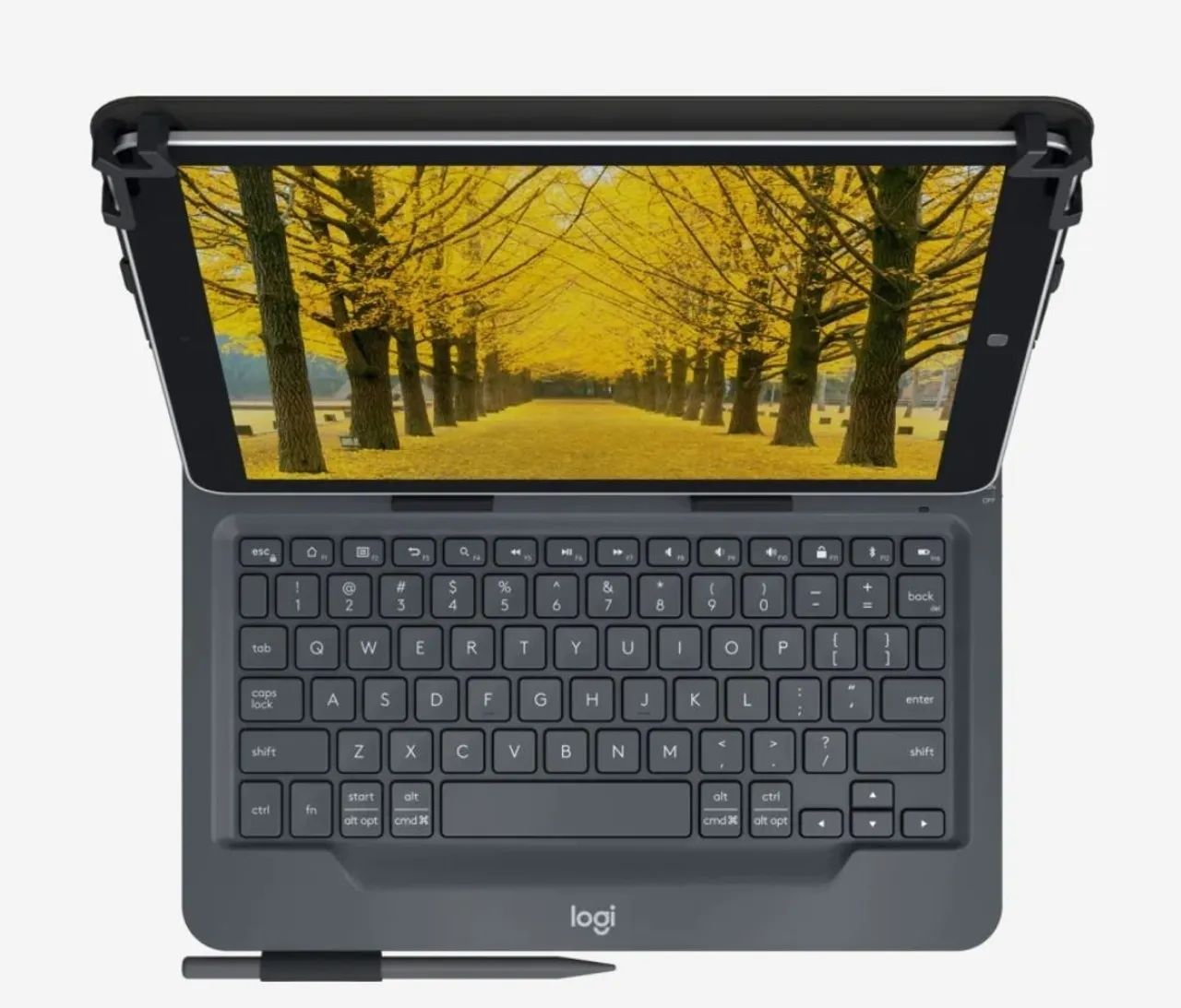 Capa e Teclado Bluetooth Logitech para tablets Apple, Android, Windows de 9 a 10 pol. - Foto 3