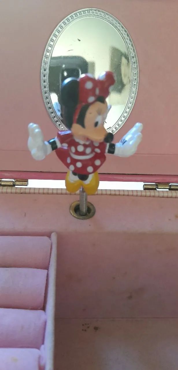Caixa de música Mickey e Minnie - Foto 4