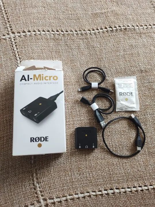 Interface De Áudio Canal Duplo Rode