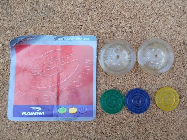  RARIDADE !!!!  Amortecedores do Tênis Rainha System (Usado) - Foto 4