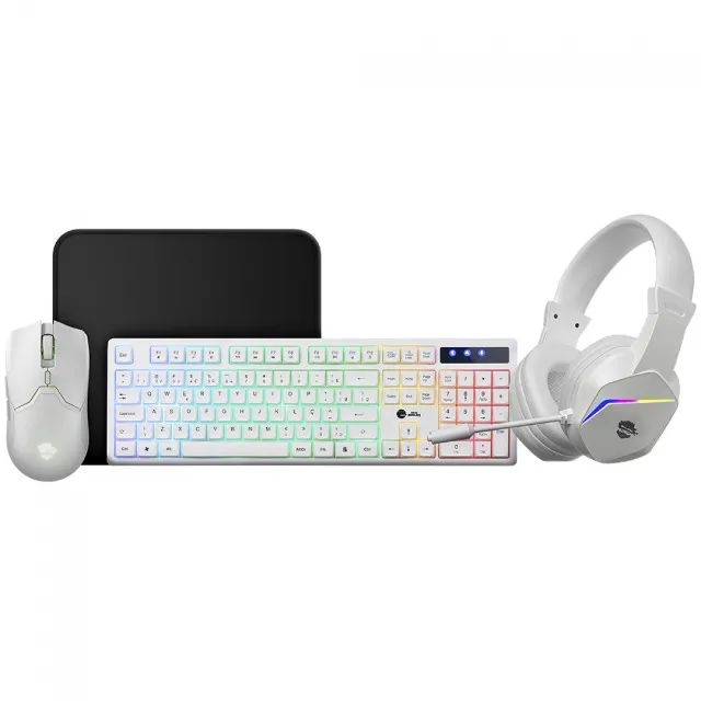 COMBO GAMER NINJA TECLADO, MOUSE, HEDSEAT, MOUSEPAD NOVO - Foto 3