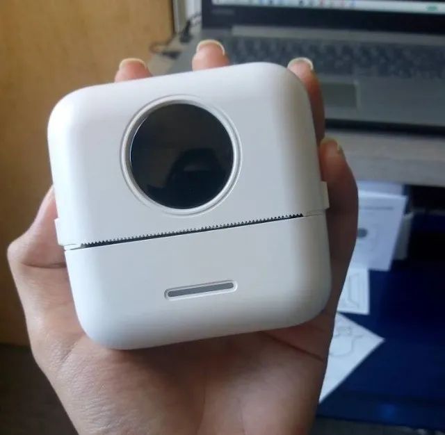 Mini Impressora Bluetooth-Aplicativo/Etiquetas-Notas Térmicas-Impressora Fotográfica+Rolo  - Foto 2