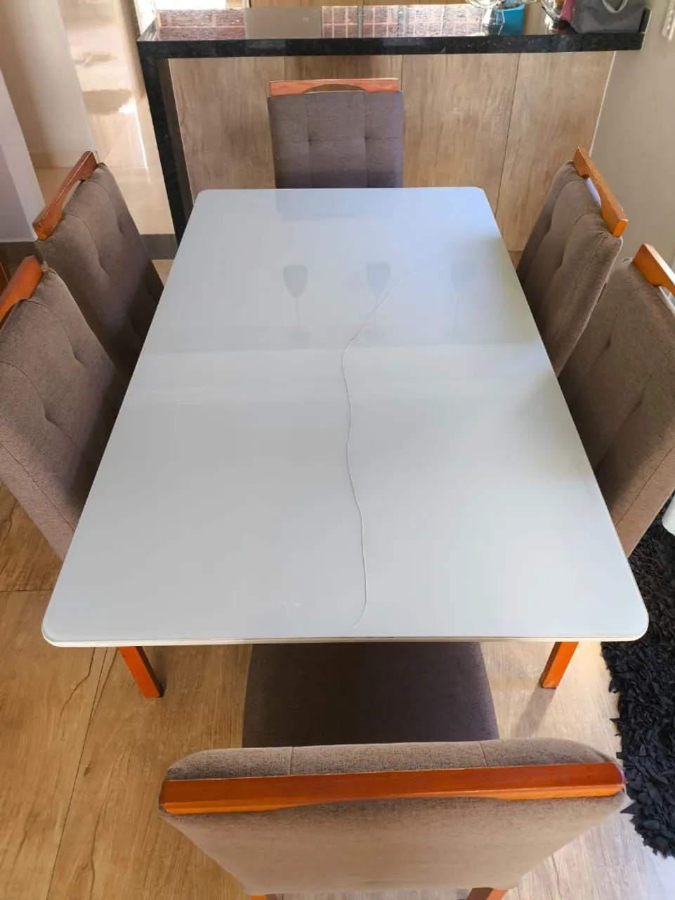 Conjunto de Cadeiras de Jantar Elegantes